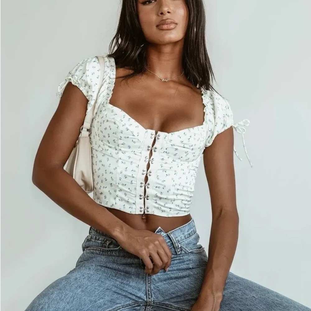 Princess Polly Allyson Top in yellow